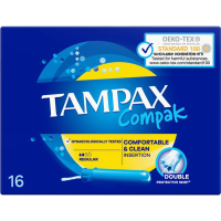 

Тампоны"TAMPAX"(compak pearl regula)16шт