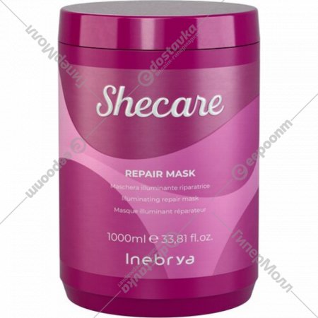 Маска для волос «Inebrya» Illuminating Repair Shecare Восстанавливающая, 1026277, 1000 мл