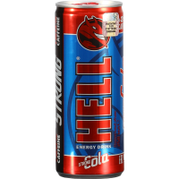 

Напиток энергет."HELL" (кола,ж/б) 0.25л