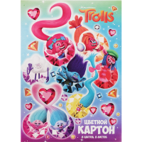 

Картон "ТРОЛЛИ" (цв.8л./8цв.,90110)