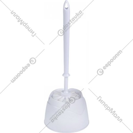 Ершик для туалета «OfficeClean» с подставкой, пластик, 303066, белый