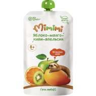 Пюре фруктовое Mimimi яблоко, манго, киви, апельсин, 180 г