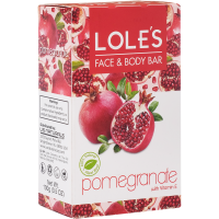 

Мыло"LOLE'S"(гранат с витамином Е)100г