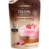 Глазурь Gurmina со вкусом Розовый шоколад, зеркальная, 100 г