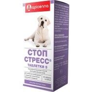Таблетки для собак «Apicenna» Стоп-стресс, от 30 кг, 20 шт