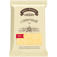 

Сыр п/тв"БРЕСТ-ЛИТОВСК СЛ"50%,500г(брус)