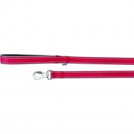 Поводок «Camon» светоотражающий, с ручкой, красный, DC176/01, 120 см