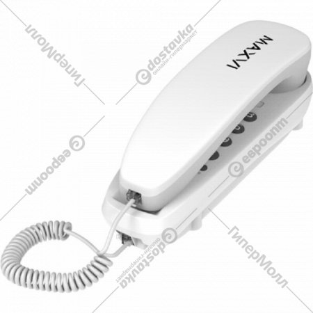 Проводной телефон «Maxvi» CS-01, белый