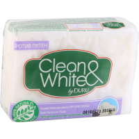 

Мыло хоз."DURU CLEAN&WHITE"(п/пятен)125г
