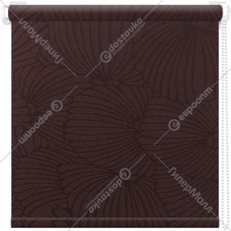 Рулонная штора «АС Март» Тати, шоколад, 38х175 см