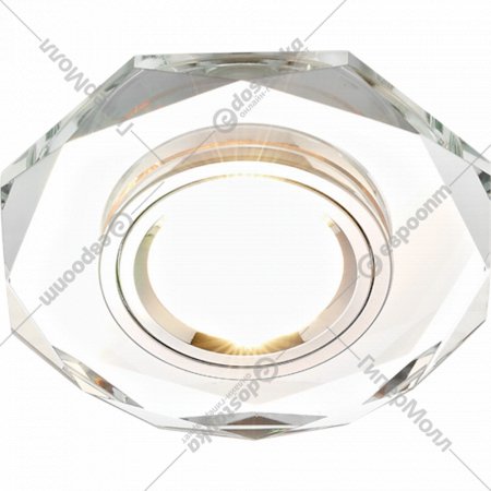 Точечный светильник «Ambrella light» 8020 CL, хром