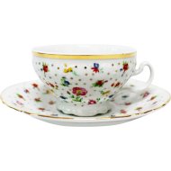 Чашка с блюдцем «Thun 1794» Bernadotte Цветочный декор, БЕР0228, 205 мл