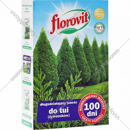 Удобрение «Florovit» Для туй, 100 дней, 1 кг