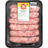 Колбаски сырые из мяса свинины «Минские» охлажденные, 1 кг, фасовка 0.8 - 1.2 кг