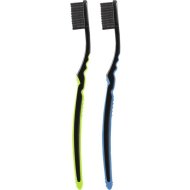 Щетка зубная Colgate шелковые нити, 1+1, зеленый/синий