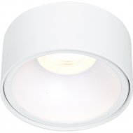 Точечный светильник «Ambrella light» TN145 WH/S, белый/песок