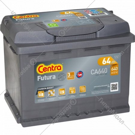 Аккумулятор автомобильный «Centra» Futura, CA640, 64Ah