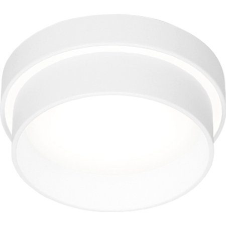 Точечный светильник Ambrella light TN198 WH/S, белый/песок