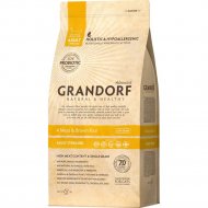 Корм для кошек «Grandorf» 4 Meat&Rice Probiotic Sterilised, с пробиотиком, 2 кг