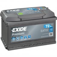 Аккумулятор автомобильный «Exide» Premium, EA722 , 72Ah