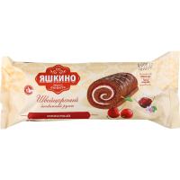 

Рулет бисквитный "ЯШКИНО" (вишневый)200г