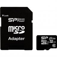 Карта памяти «Silicon-Power» microSDHC, Elite UHS-1 (Class 10), 32 GB