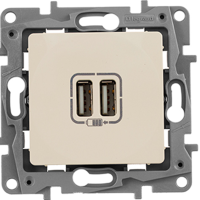

Розетка USB"LEGRAND"(672394)