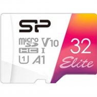 Карта памяти «Silicon-Power» Elite microSDHC, SP032GBSTHBV1V20SP, 32GB