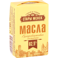 

Масло"СТАРЫ МЕНСК"(с/слив.нес,82.5%)100г
