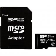 Карта памяти «Silicon-Power» microSDXC Elite UHS-1 (Class 10) 128GB