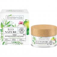 Крем для лица «Bielenda» Eco Nature Кокосовая вода + Зеленый чай + Лемонграсс, 40567, 50 мл