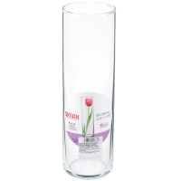 

Ваза стеклянная (8*28см,арт.30060)