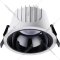 Светильник встраиваемый «Novotech» Knof, Spot NT21 207, 358699, корпус белый/рефлектор черный