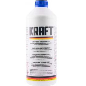 Ан­ти­фриз «Kraft» G11 синий, 1.5 л