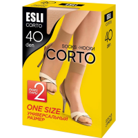 

Носки жен."ESLI"(40,2пары,р.23-25,nero)