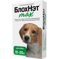 Капли для собак «Астрафарм» БлохНэт max, инсектоакарицидные, от блох и клещей, 10-20 кг, 2 мл