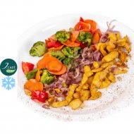 Курица «J.Cafe Bistro» с овощами в кисло-сладком соусе замороженная, 270 г