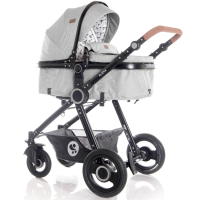 

Коляска "ALEXA" (2в1 Dark Grey)