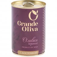 Оливки «Grande Oliva» черные, с косточкой, 280 г