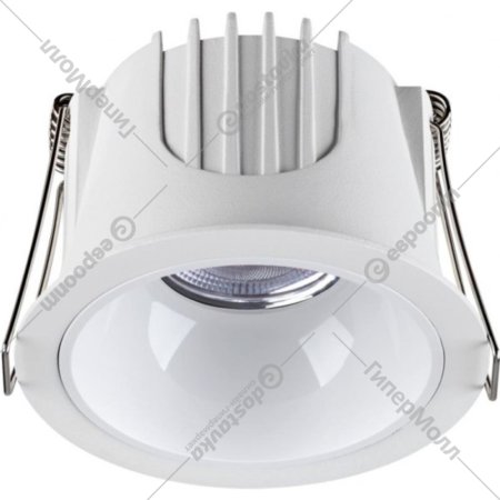 Светильник встраиваемый «Novotech» Knof, Spot NT21 207, 358690, корпус белый/рефлектор белый