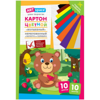 

Картон цв (А4,10л,10цв,Нкн10-10_28652)