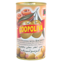 

Оливки "КООПОЛИВА" (кр,фар/пас.анч) 350г