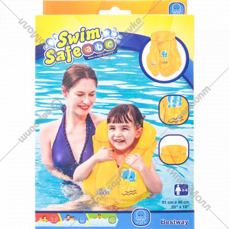 Жилет детский для плавания «Bestway» 51х46 см, 32034