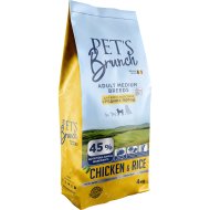 Корм для собак «Pet's Brunch» Adult Medium Breeds, курица, 4 кг