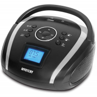 

Бумбокс"MYSTERY"(BM-6004UB,black/silver)