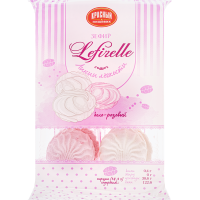 

Зефир "LEFIRELLE" (бело-розовый) 230г