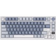 Клавиатура «Royal Kludge» RKM75, silver/ocean blue