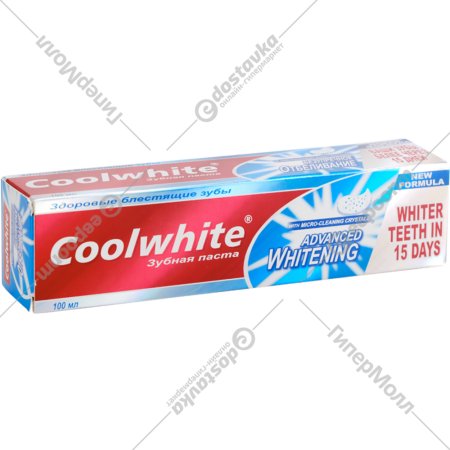 Зубная паста «Coolwhite» безупречное отбеливание, 100 г.