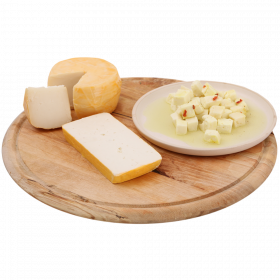 Сыр козий «КФХ Дак» Лизаветинский, 46%, 1 кг, фасовка 0,08 - 0,13 кг