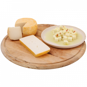 Сыр козий «КФХ Дак» Лизаветинский, 46%, 1 кг, фасовка 0,08 - 0,13 кг